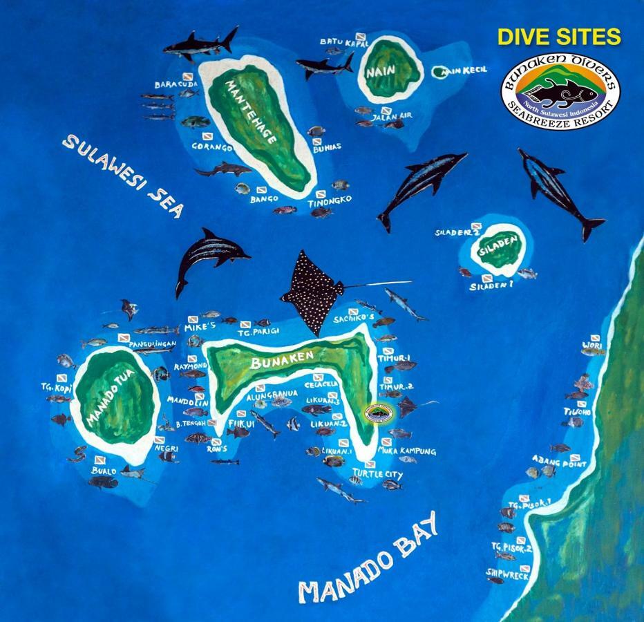Bunaken Divers Sea Breeze Resort Exterior photo